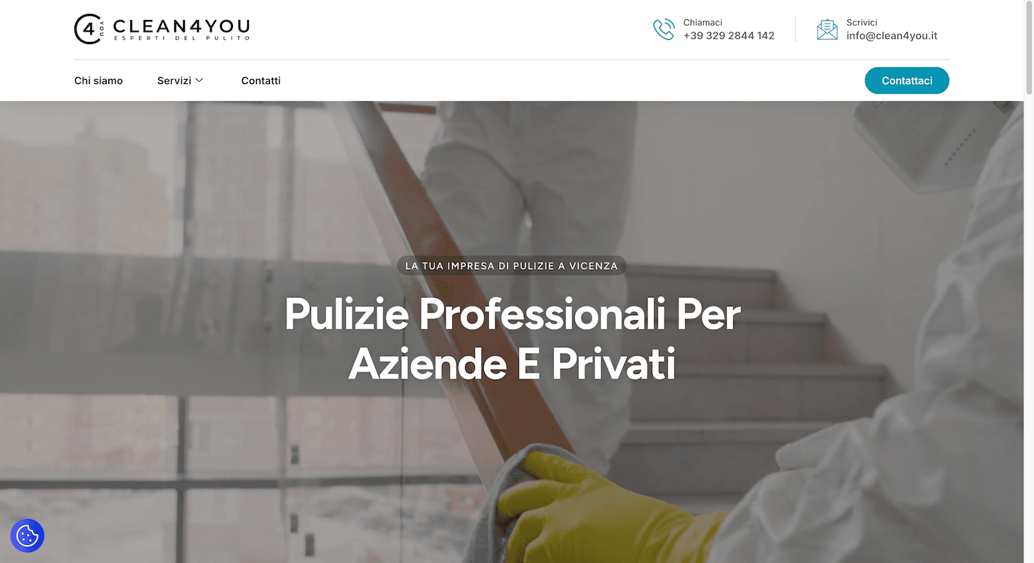 Clean4You — azienda di pulizie