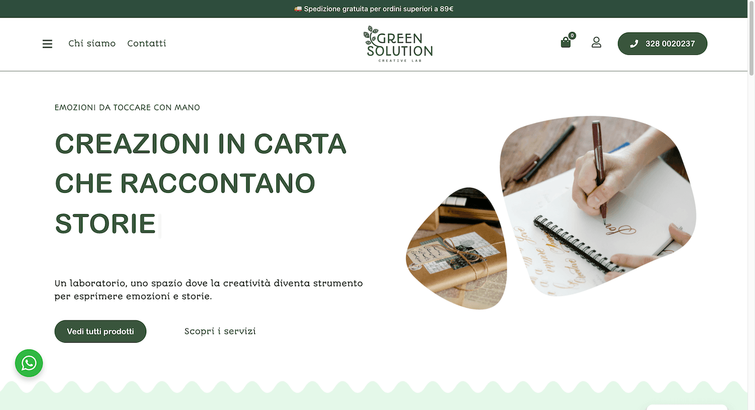 Green Creative Lab — creazioni in carta fatte a mano