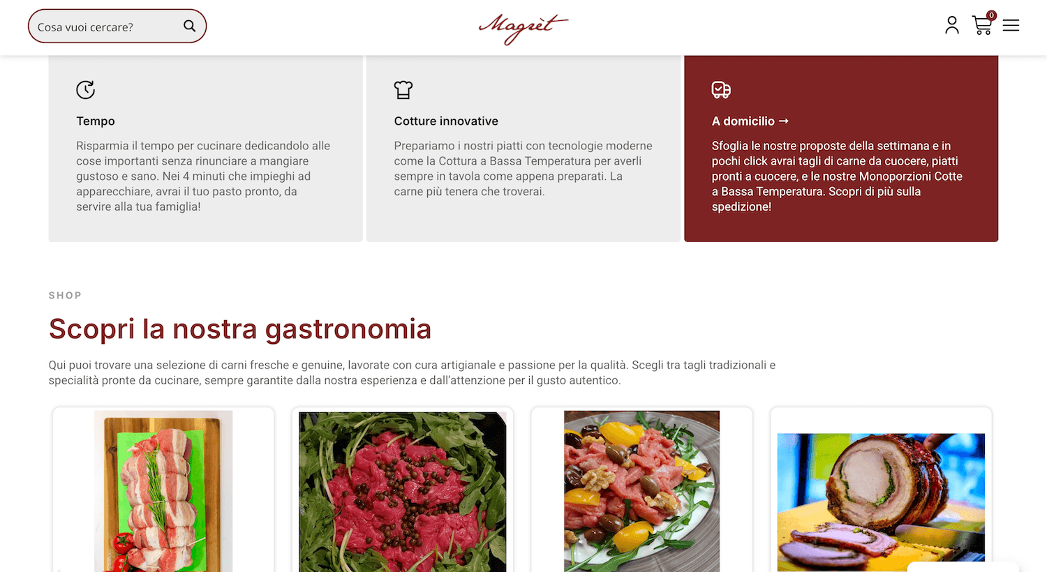 Macelleria Magret — eCommerce